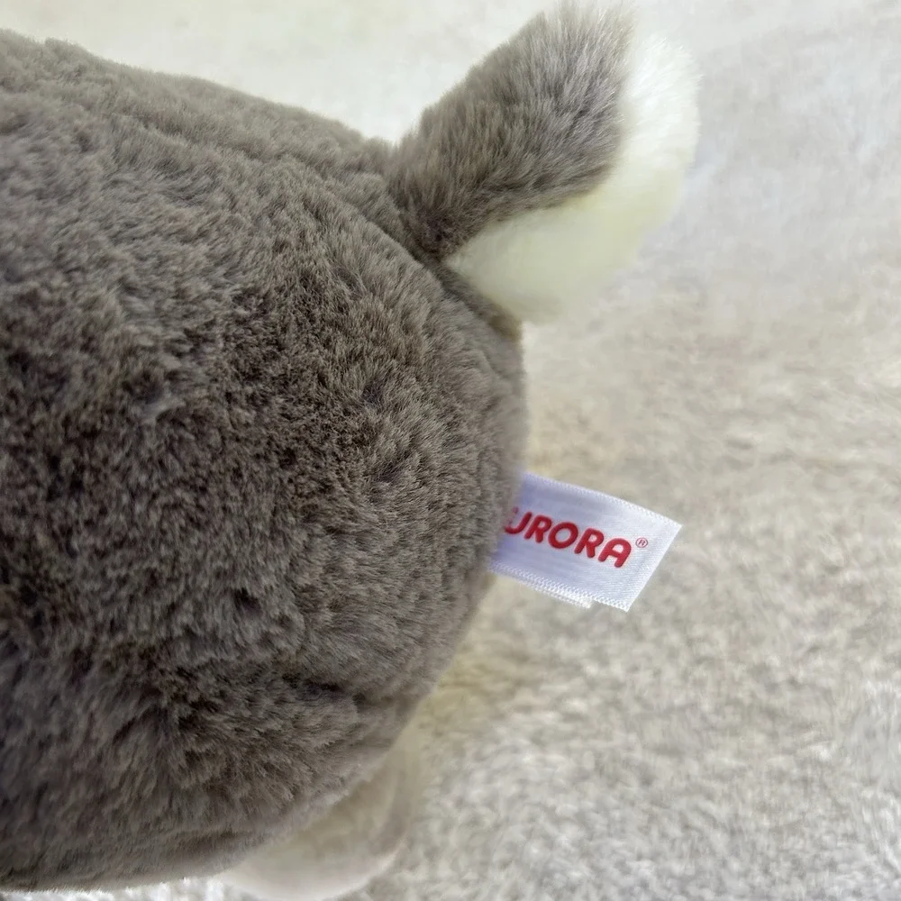 Hero Husky Plush Aurora Big Round Belly Soft‎ Dog Stuffed Animal NWOT